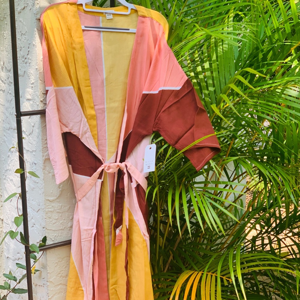 Billabong ☀️ Another Sky Kimono Cover Up - Picture 11 of 15